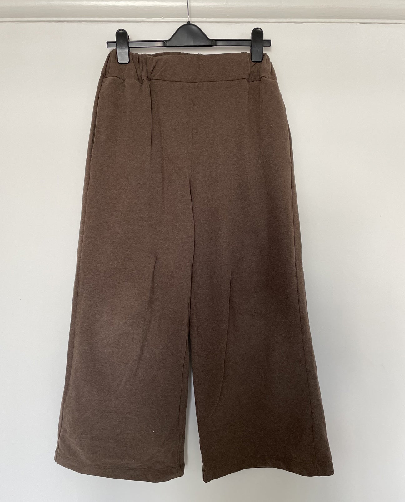 Winona Organic Cotton Trousers In Brown Marl S