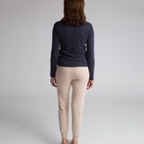 Zadie Organic Cotton Trousers In Crepe