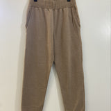 Zadie Organic Cotton Trousers in Stone M Preloved
